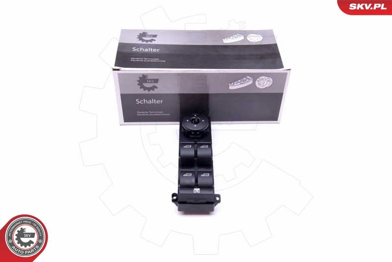 Switch, window regulator